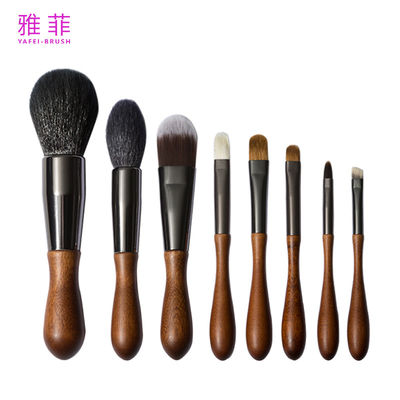 주문 281A25408 8PCS 소형 메이크업 브러쉬 세트 미니 여행 메이크업 브러쉬 세트 메이크업 가방 온라인 제조