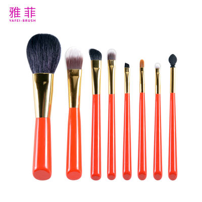 주문 137A10908 나무 손잡이 메이크업 브러쉬 작은 세트 8PCS 휴대용 메이크업 브러쉬 세트 온라인 제조