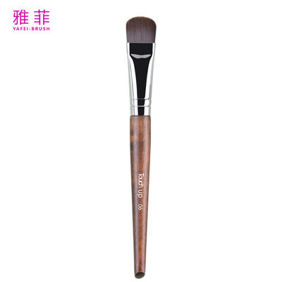 주문 터치 UP 06 개인 레이블 얇은 평면 액체 Concealer 기초 브러쉬 합성 머리카락 구리 OEM ODM 제조업체 온라인 제조