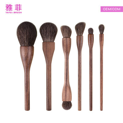 주문 부드럽고 촘촘한 모 동물 털 브러시 각도 디자인으로 섬세한 작업에 적합하며 부드러운 터치와 정밀함이 요구됩니다 온라인 제조
